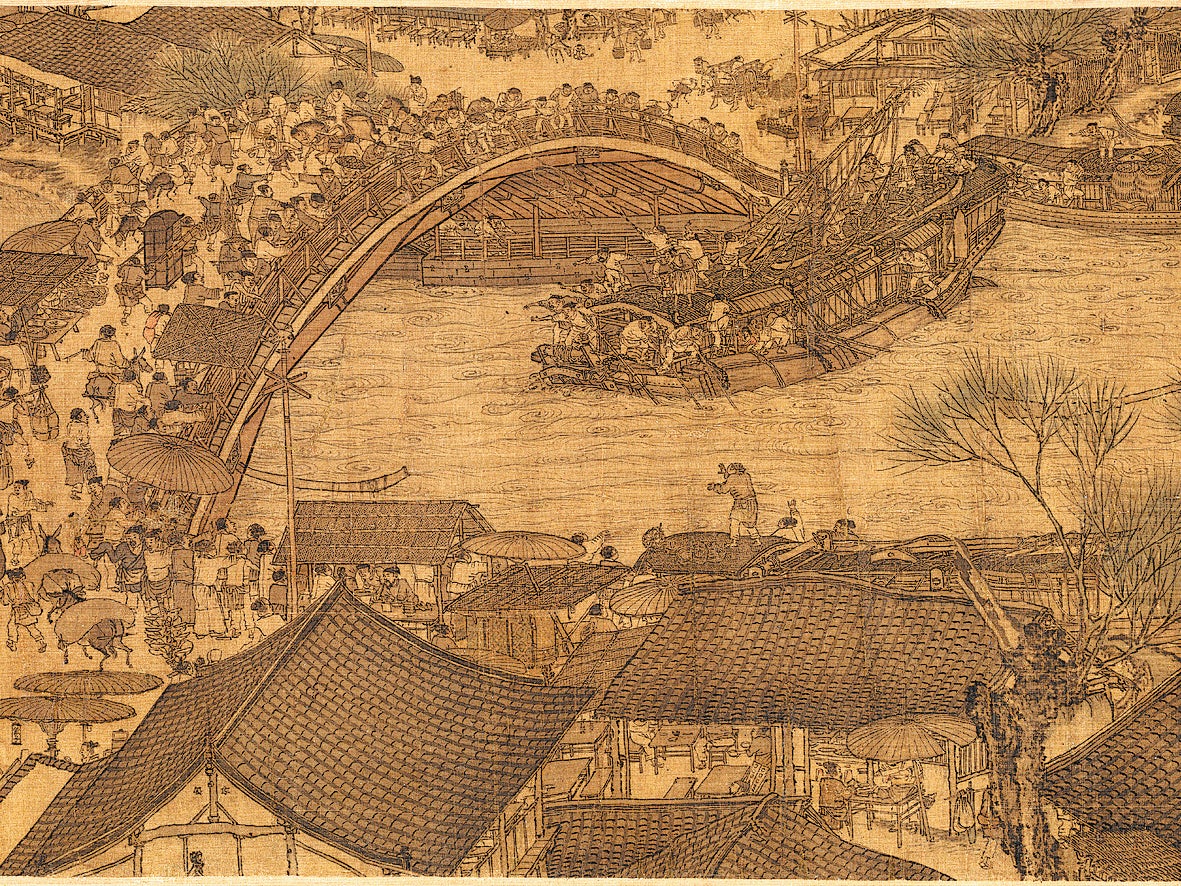 ‘Along the River During the Qingming Festival’ was unrolled for the first time in a decade