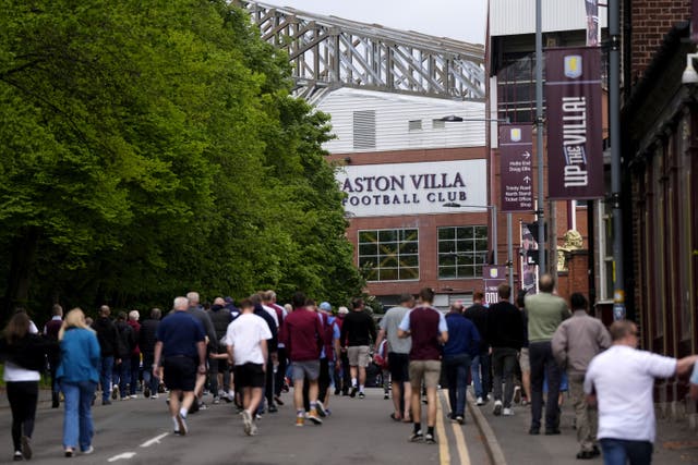 <p>Maccabi Tel Aviv fans will not be in attendance for their game against Aston Villa</p>