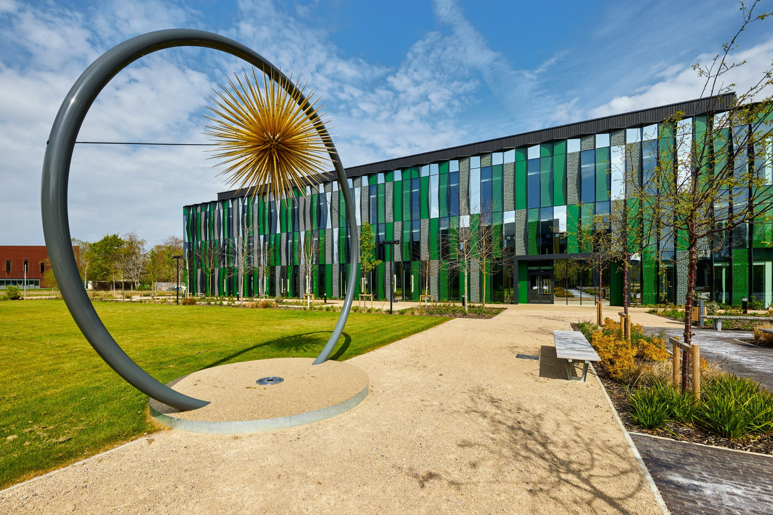 The Harwell East land plot sits next to Oxfordshire’s Harwell Campus (PA)