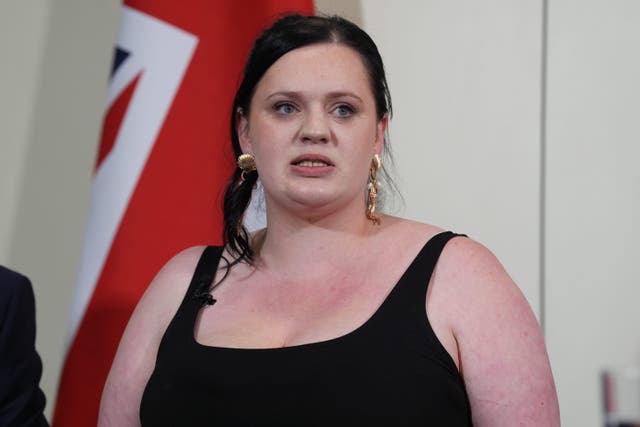 Fiona Goddard was one of two survivors of abuse to quit their role in the national grooming gangs inquiry on Monday (Lucy North/PA)