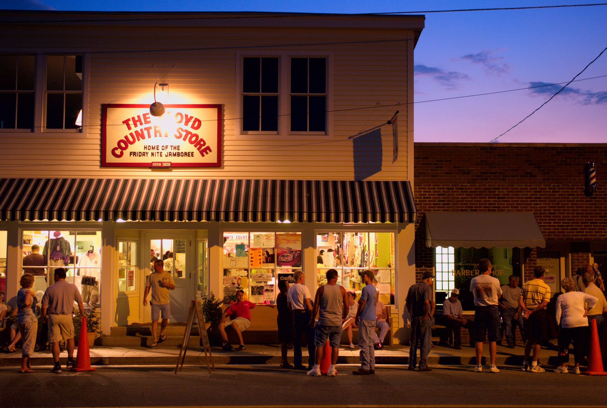 First stop on the Crooked Road in Virginia is the Floyd Country Store