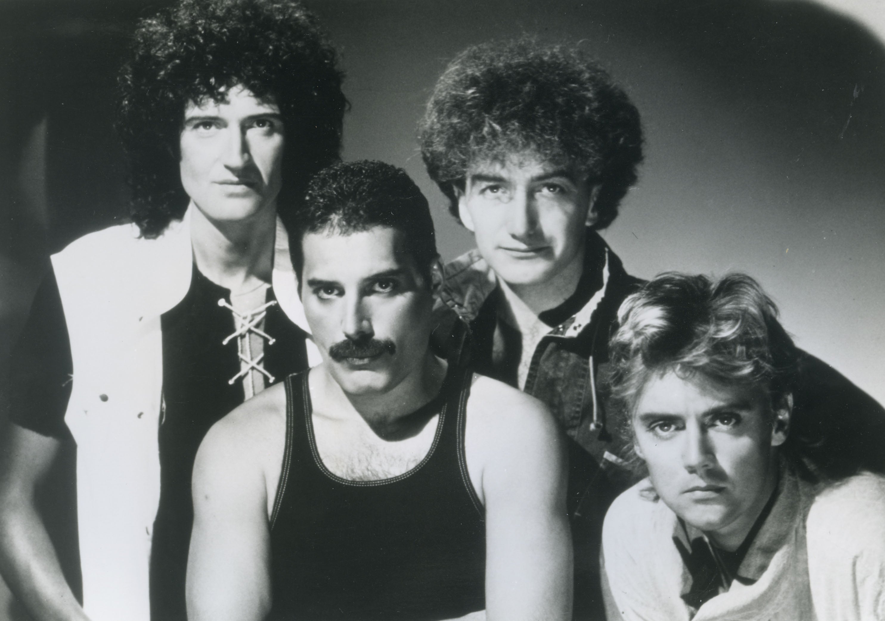 Freddie Mercury (second from the left) with Queen in 1984 (Alamy/PA)