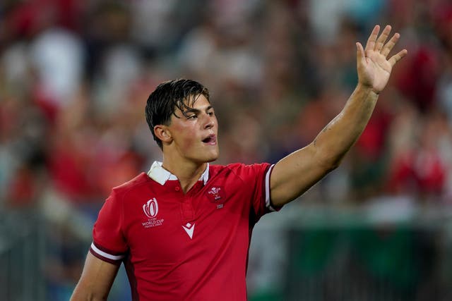 <p>Louis Rees-Zammit is back in the Wales squad after a two-year absence and a spell in the NFL</p>