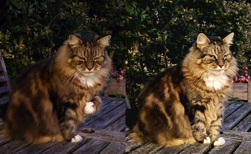 The Galaxy S25FE’s Enhanced Nightography function uses AI technology to create the best possible image, boosting clarity, detail and contrast