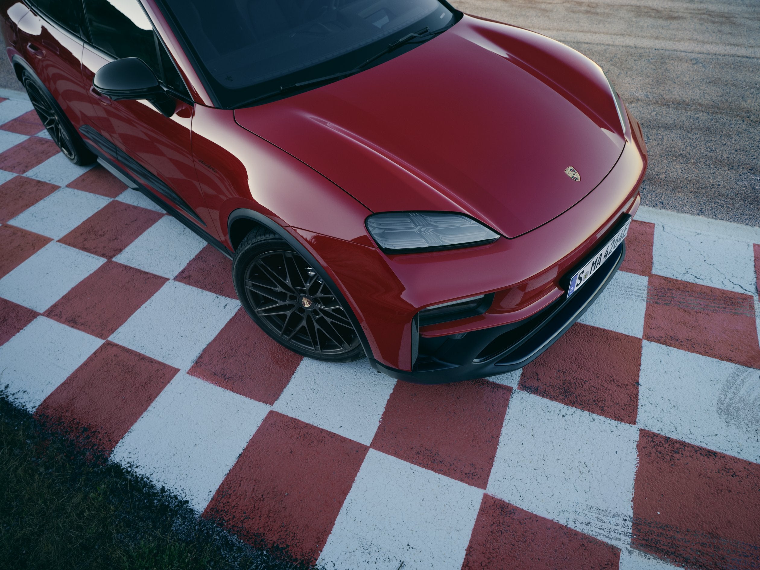 <p>Porsche's all-electric Macan has received the GTS treatment for the first time</p>