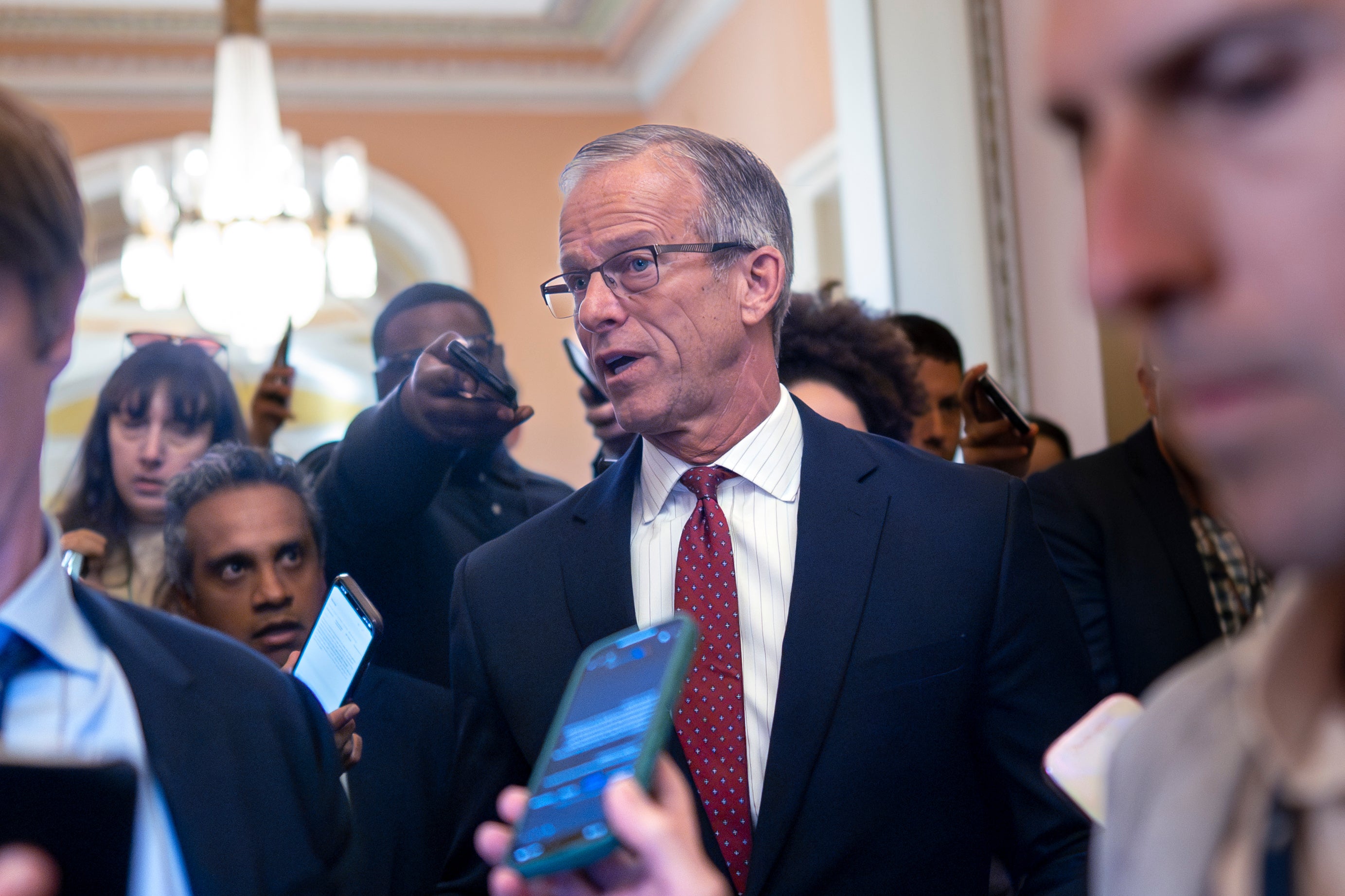 Senate Majority Leader John Thune told reporters that Ingrassia was ‘not going to pass’ the vote to become head of the Office of Special Counsel