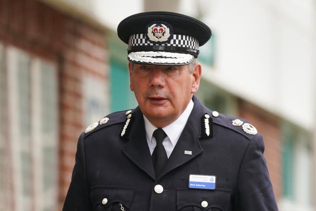 Ex-Northamptonshire Police chief constable Nick Adderley has been charged with fraud and misconduct in public office (Jacob King/PA)