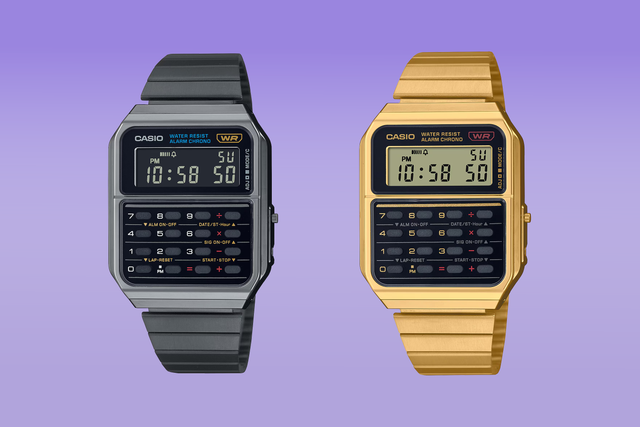 <p>Casio has re-imagined the calculator watch first released in 1980 </p>
