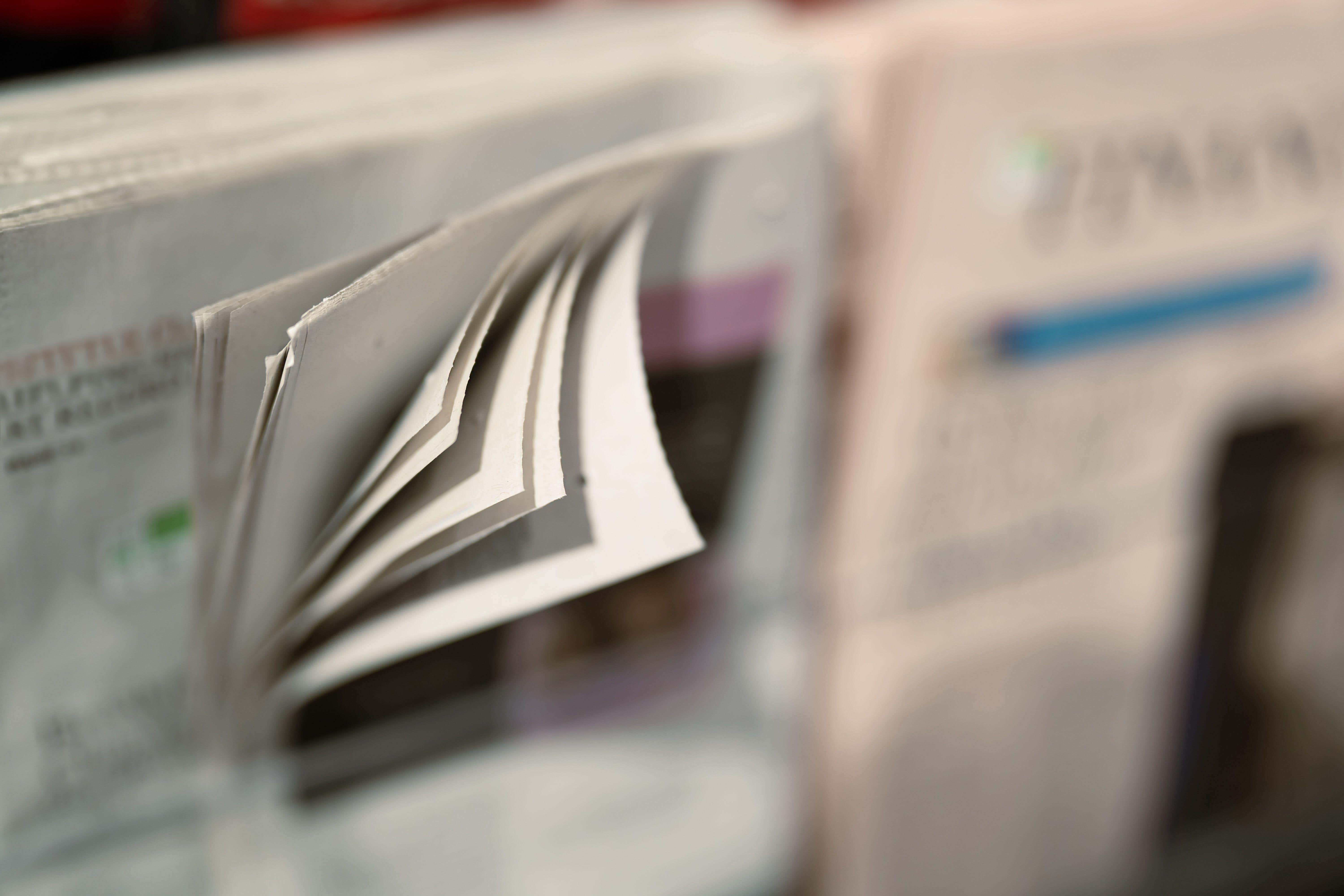 The newspaper front page had been edited (Alamy/PA)