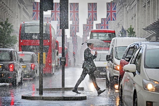<p>The Met Office has issued yellow weather warnings for high winds and heavy rain across large parts of the UK for Thursday. </p>