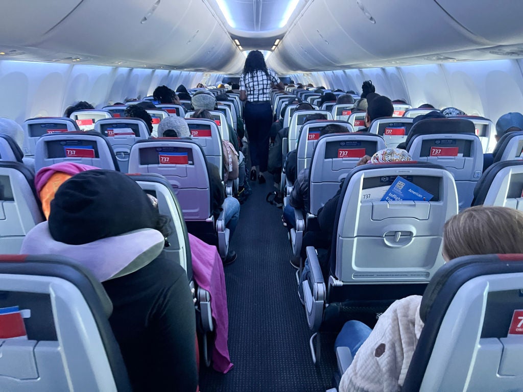 The aircraft fuselage is