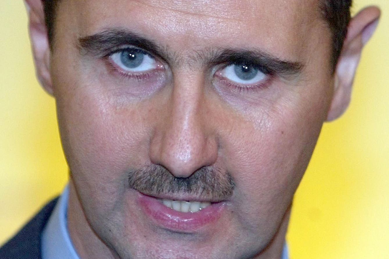 Deposed Syrian president Bashar Assad (PA)