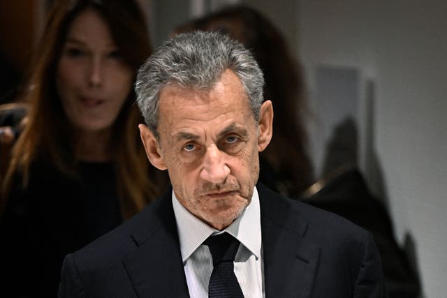 <p>Nicolas Sarkozy was sentenced to five years for conspiring to raise campaign funds from Libya</p>
