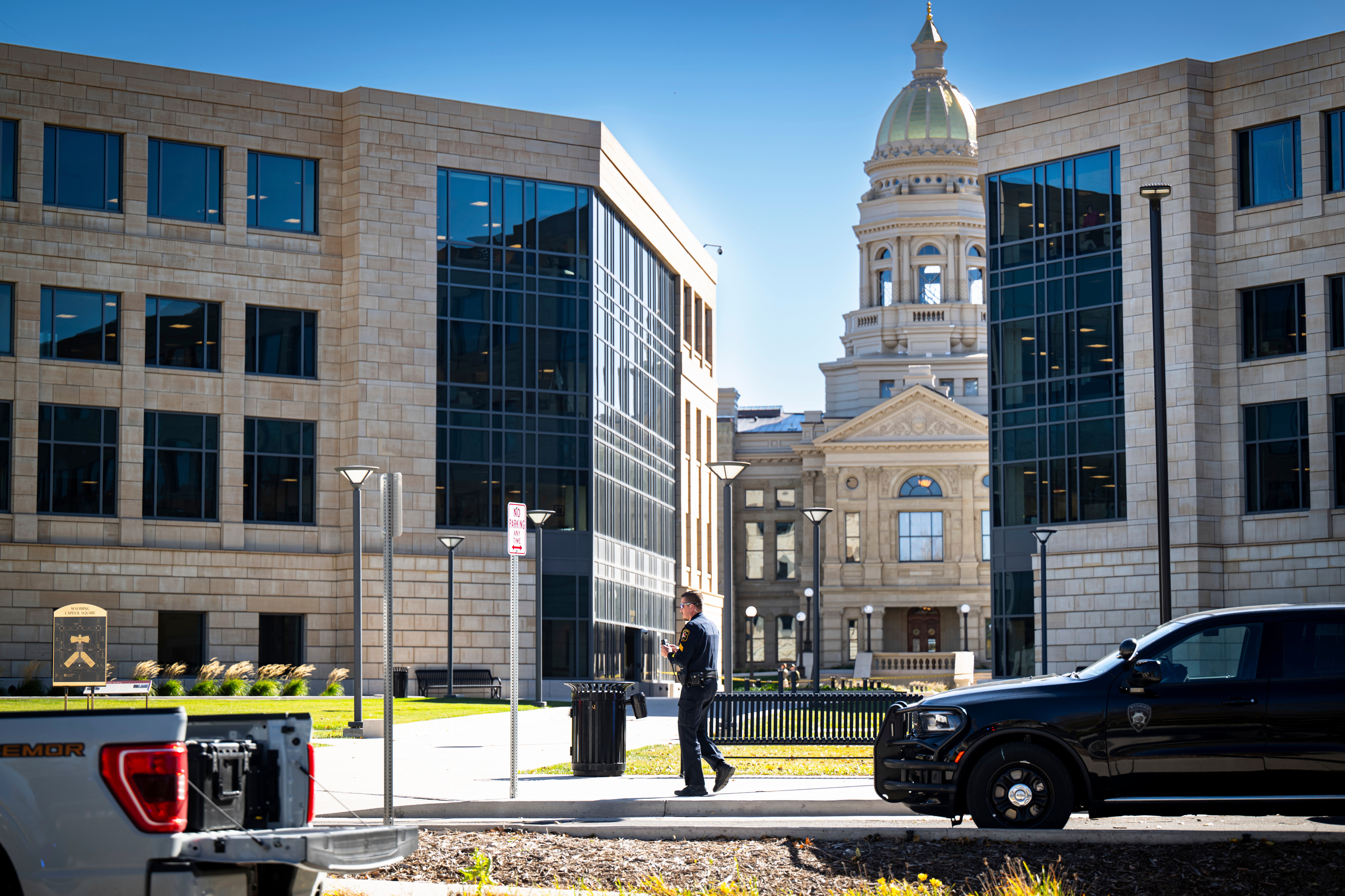 Wyoming Capitol Evacuated