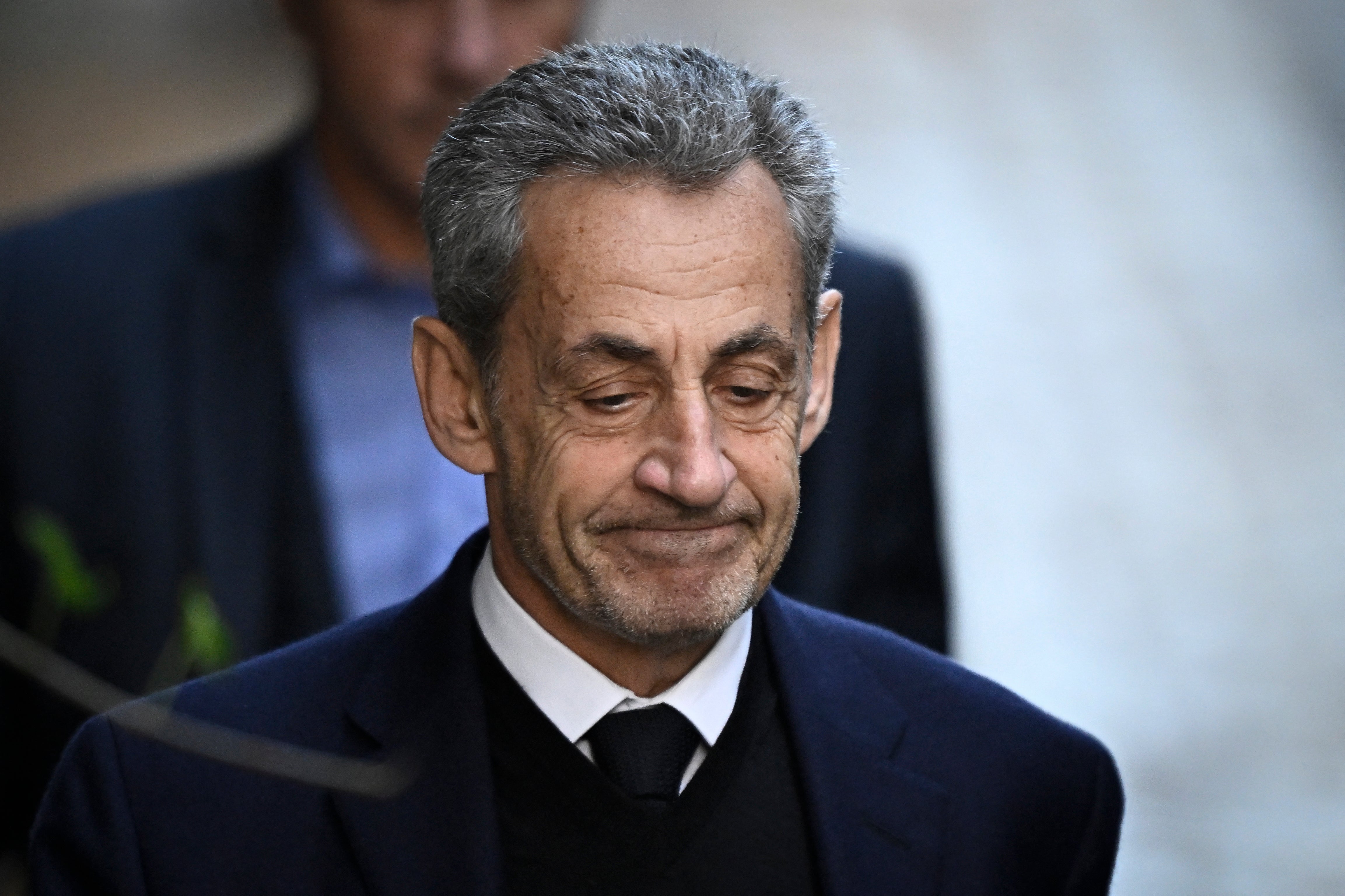 France's former president Nicolas Sarkozy
