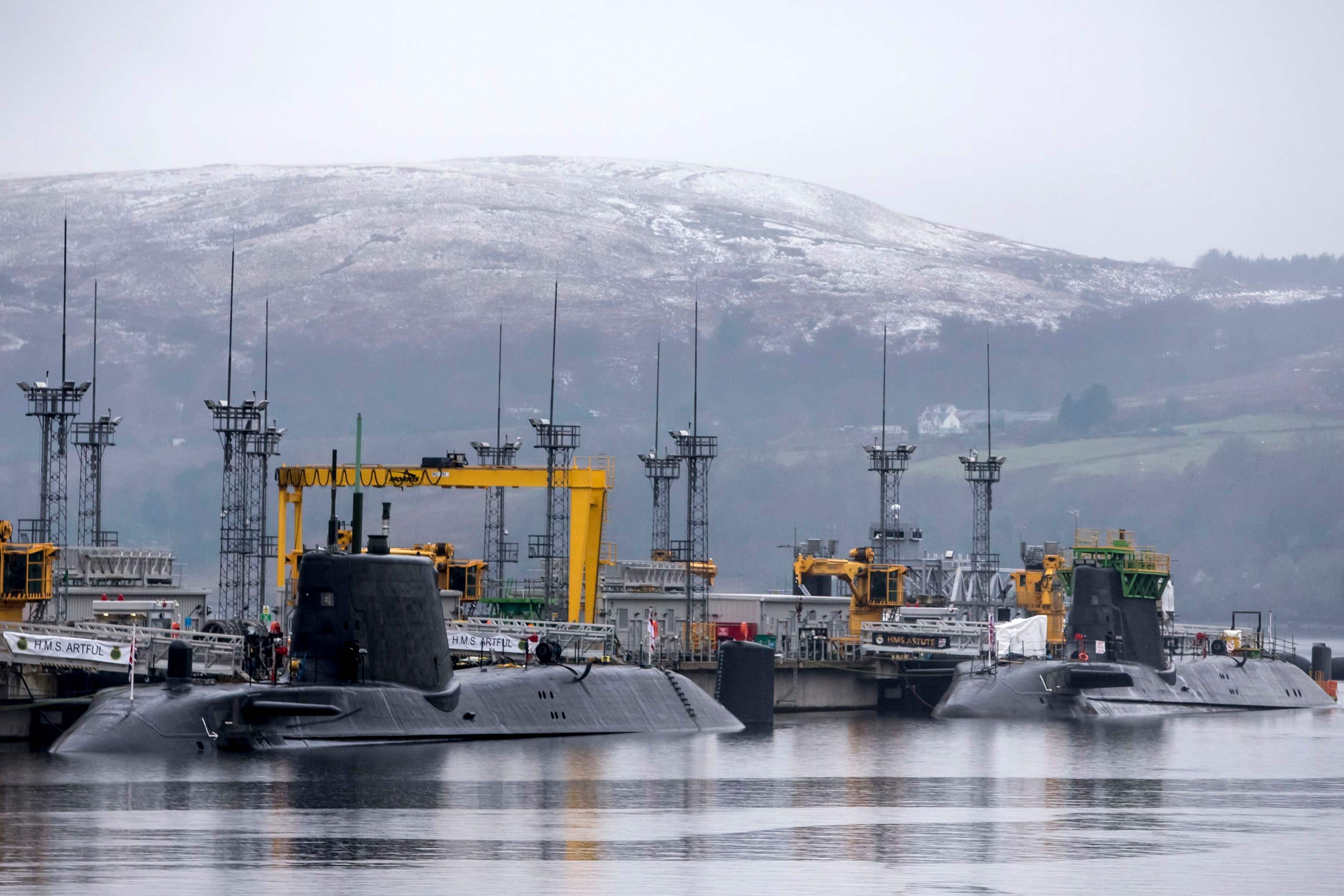 The SNP has a long-standing policy of removing nuclear weapons from Scottish waters (Danny Lawson/PA)