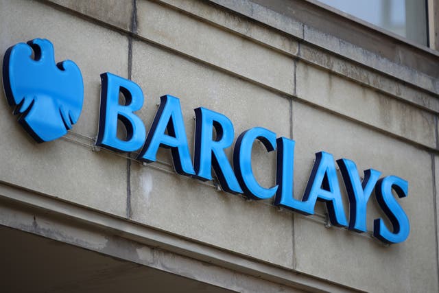 Barclays made a pre-tax profit of £2.1 billion for the third quarter (Tim Goode/PA)