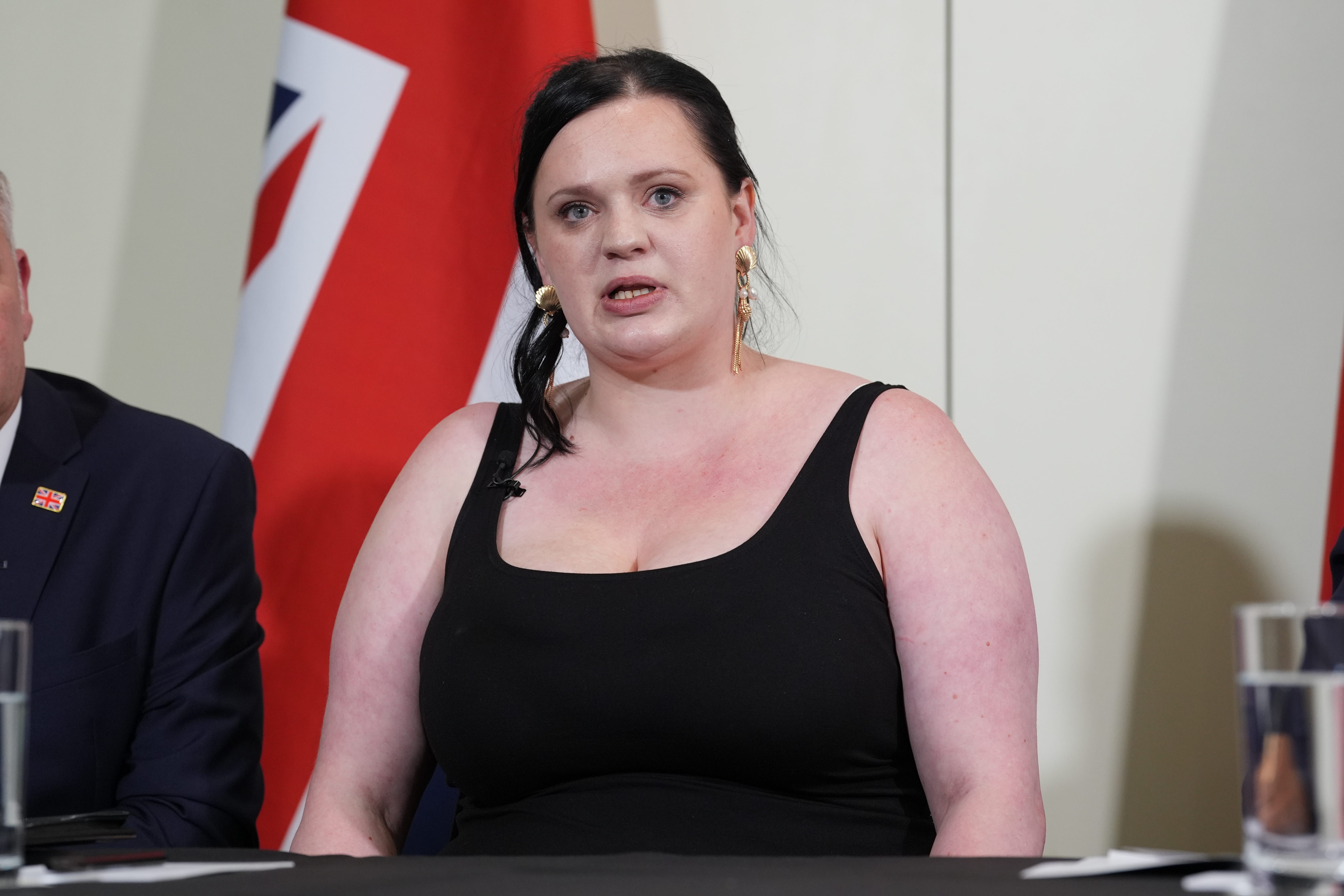 Fiona Goddard, a survivor of child sexual abuse, quit her role in the national grooming gangs scandal over concerns its scope could be widened. (Lucy North/PA)