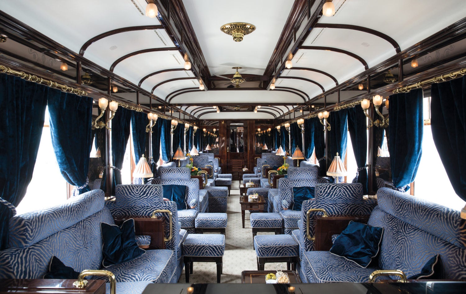 Piano bar in Venice Simplon-Orient-Express
