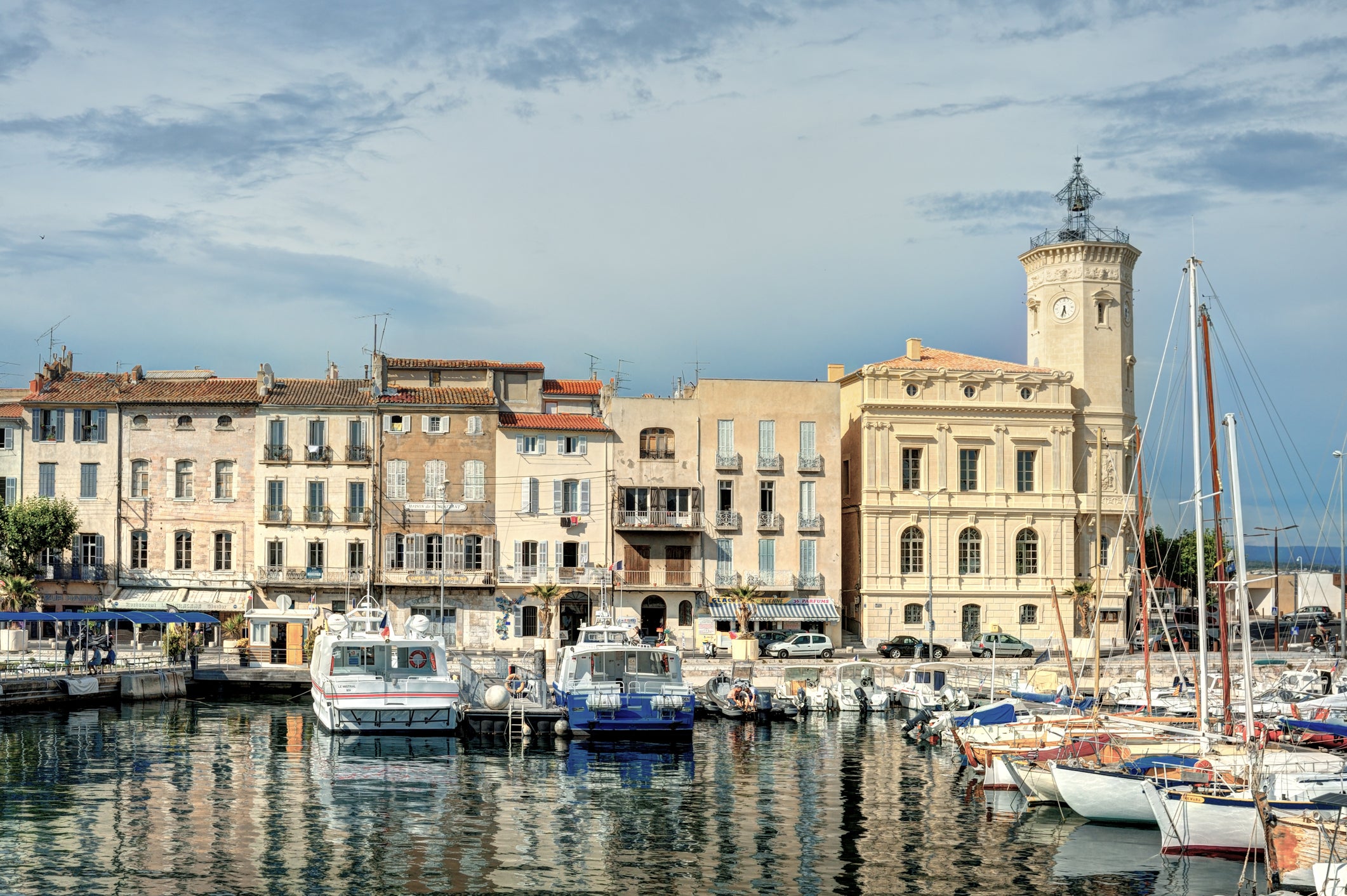 <p>La Ciotat Port, Marseille, where Flinn Sessions drowned </p>