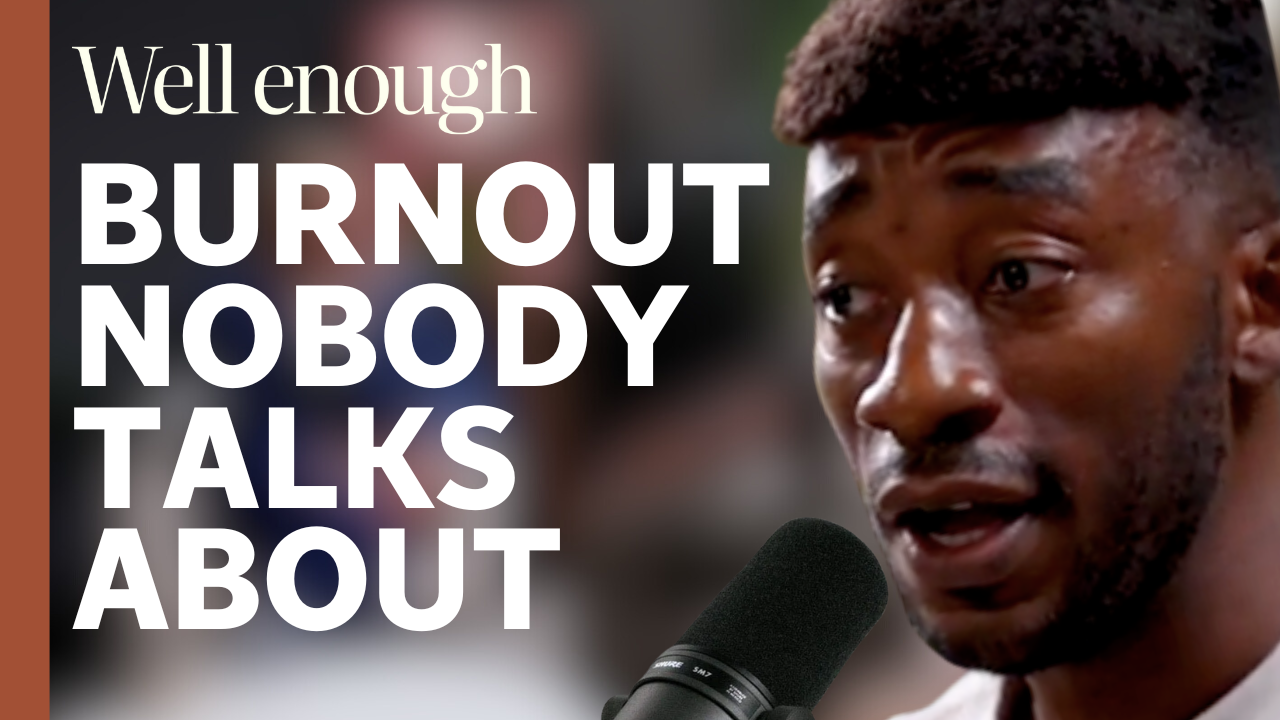 <p>Dr Amos Ogunkoya and Zoe Kalar discuss the toxic cycles that cause burnout in this episode of the Well Enough podcast</p>