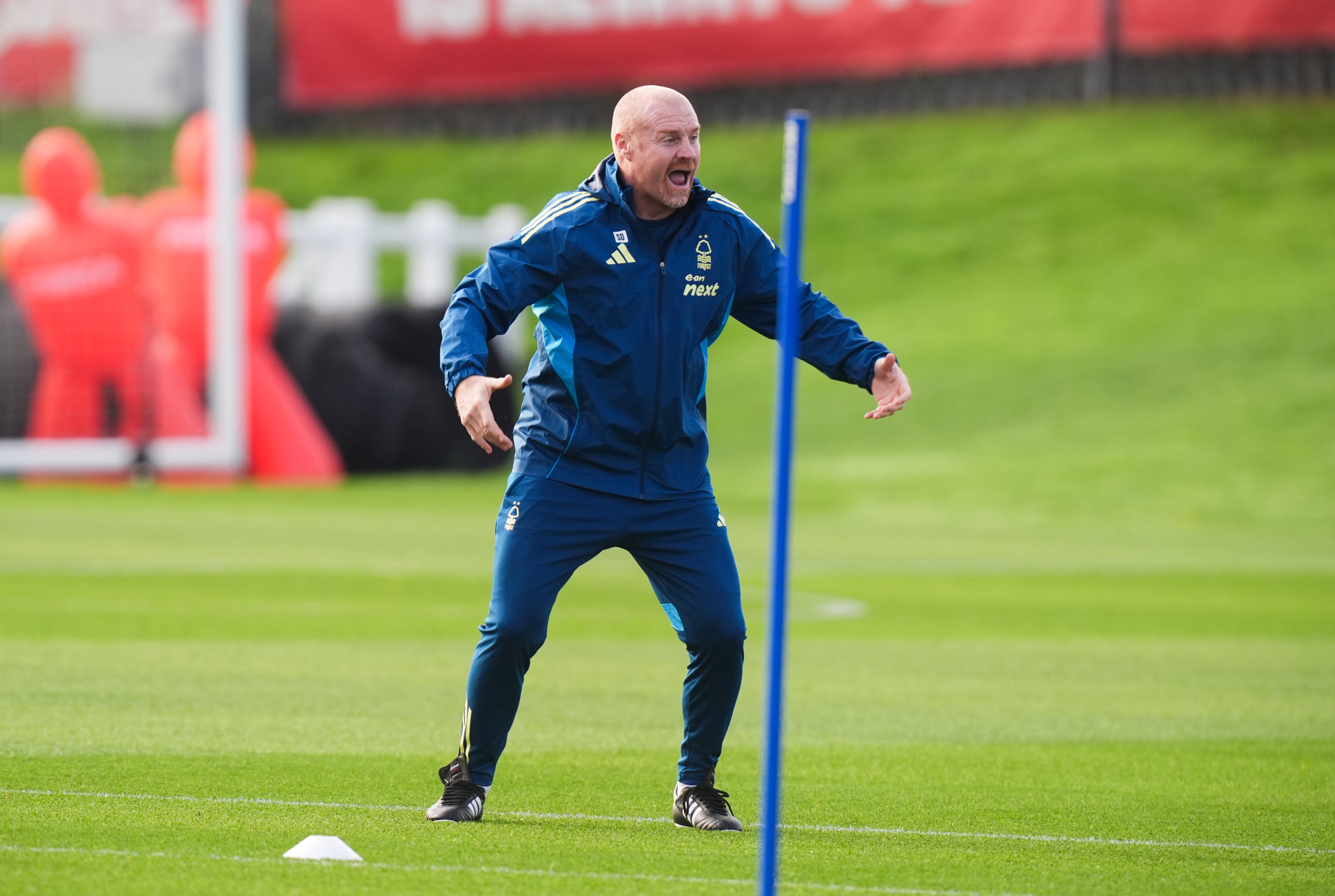 Sean Dyche’s first game in charge is against Porto in the Europa League (Mike Egerton/PA).