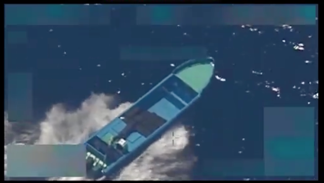 <p>El gobierno de Trump atacó el 21 de octubre a otro supuesto barco que transportaba droga, esta vez en el Pacífico</p>