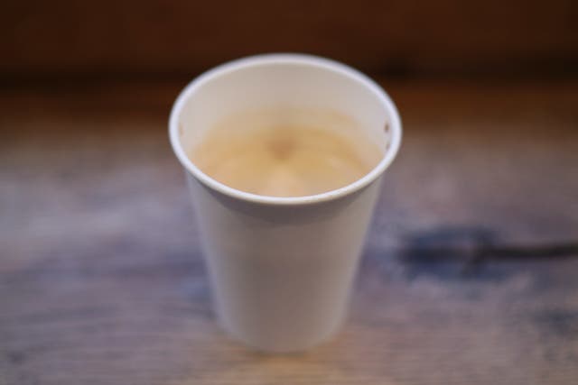 Burcu Yesilyurt described the fine for pouring coffee dregs down a drain as ‘quite unfair’ (PA)