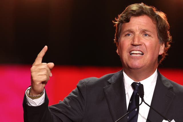 <p>Tucker Carlson has previously said his father Richard Carlson, a journalist and former government official, ‘worked in conjunction’ with the CIA. When he was asked about it recently, Carlson unloaded.</p>