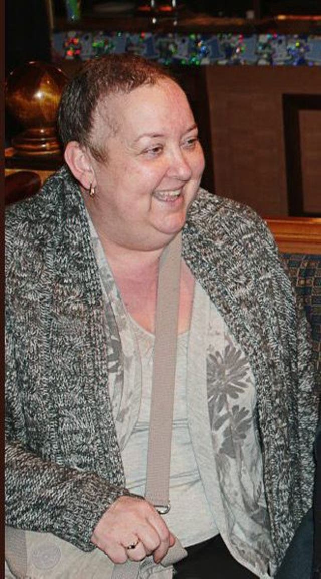 <p>Gayle had radiation therapy before starting the chemo drug</p>