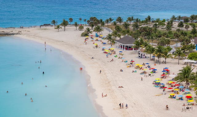 <p>Eight Americans were among those arrested in the Bahamas after 'high-powered weapons' and cash were found on their boat, according to the authorities</p>