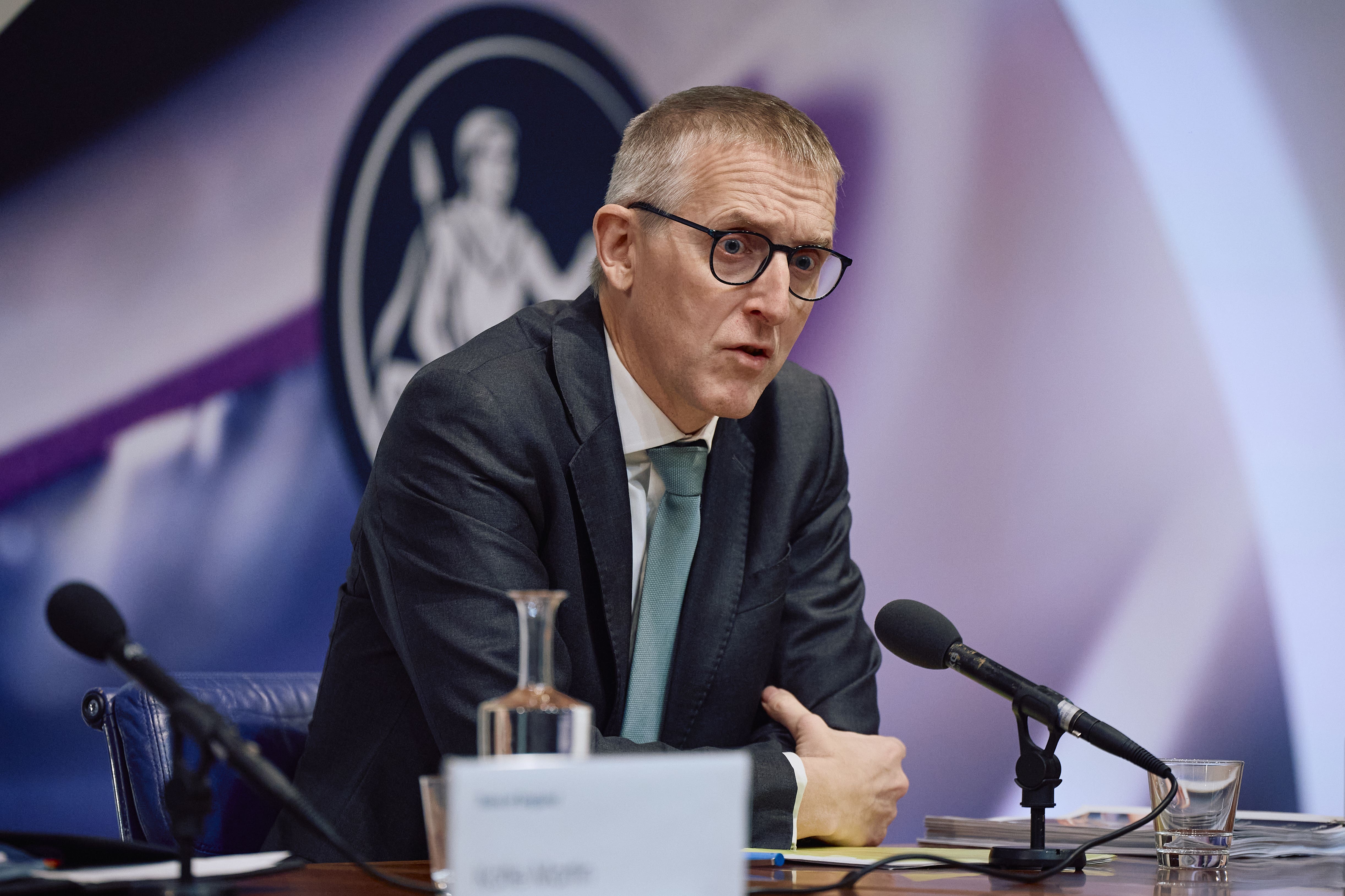 Sam Woods, deputy governor for prudential regulation and chief executive officer of the Prudential Regulation Authority (Benjamin Cremel/PA)