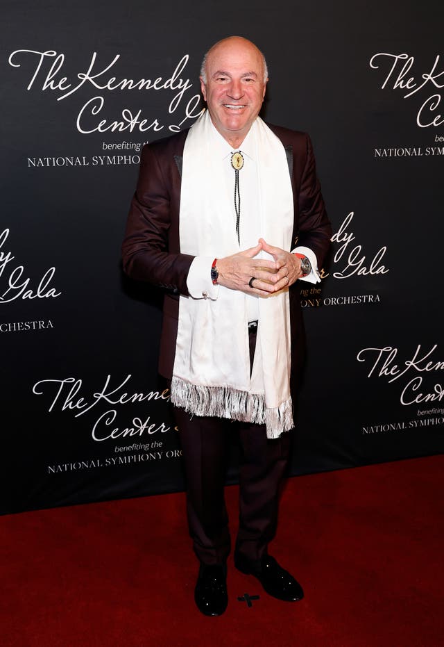 <p>Kevin O'Leary at the 2025 Kennedy Center Gala </p>