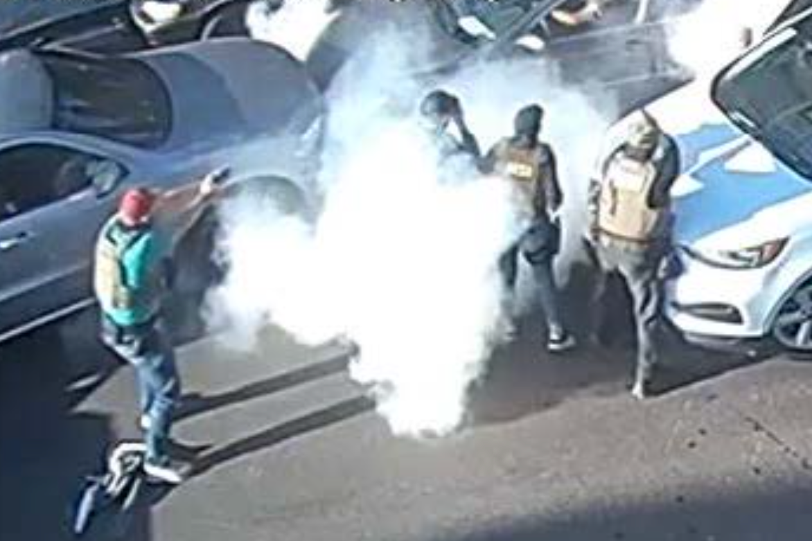 <p>ICE Agents arrested TikTok star Richard LA after he allegedly rammed his car into their vehicles while trying to avoid arrest</p>