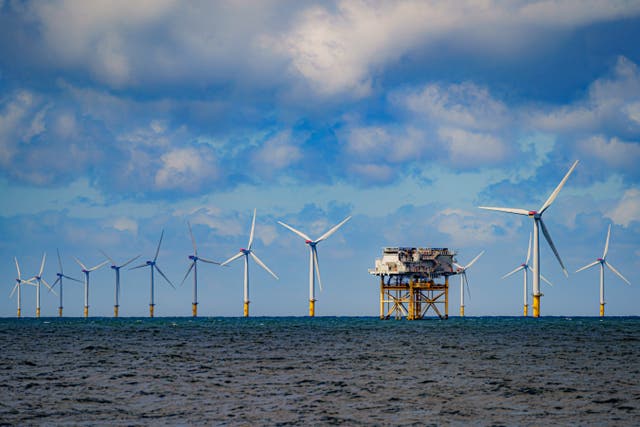 The Tony Blair Institute has called for a shift in Britain’s clean power mission (Ben Birchall/PA)