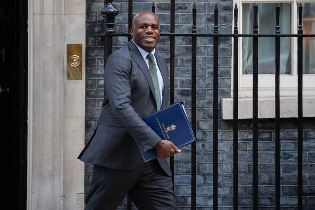 <p>David Lammy </p>