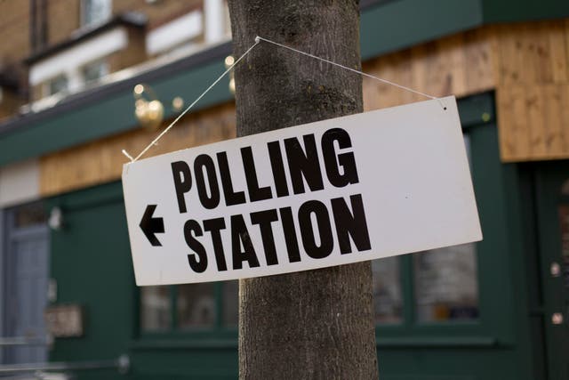 The Caerphilly by-election takes place on Thursday (Yui Mok/PA)