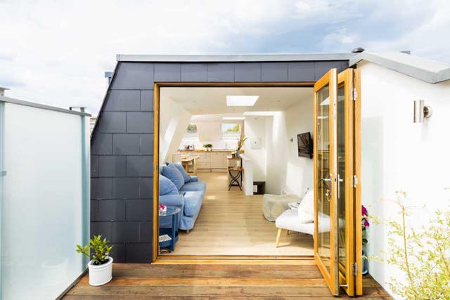 A mansard loft extension (Simon Maxwell/PA)