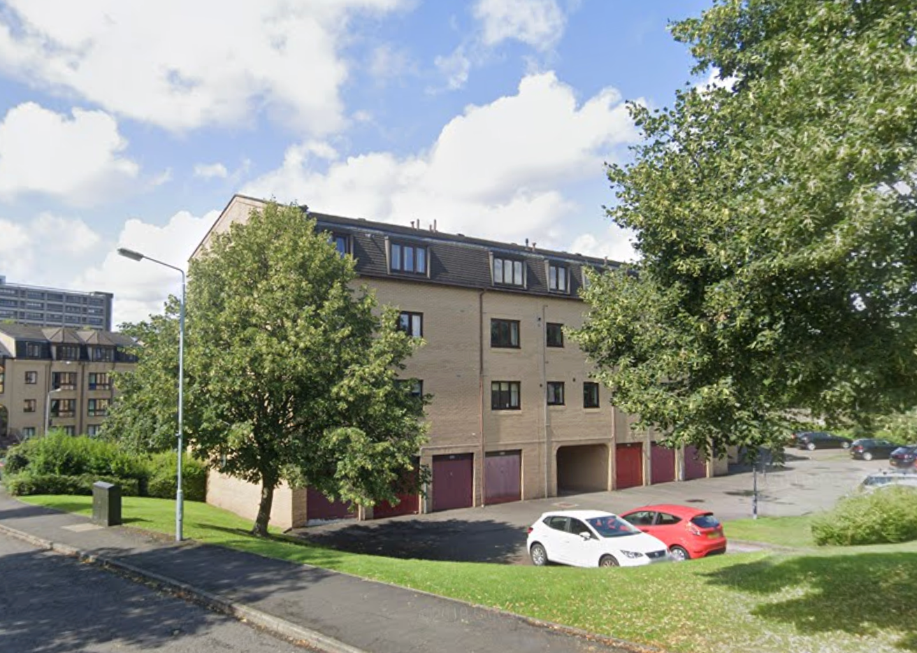 <p>Hughenden Lane in Glasgow, Scotland</p>