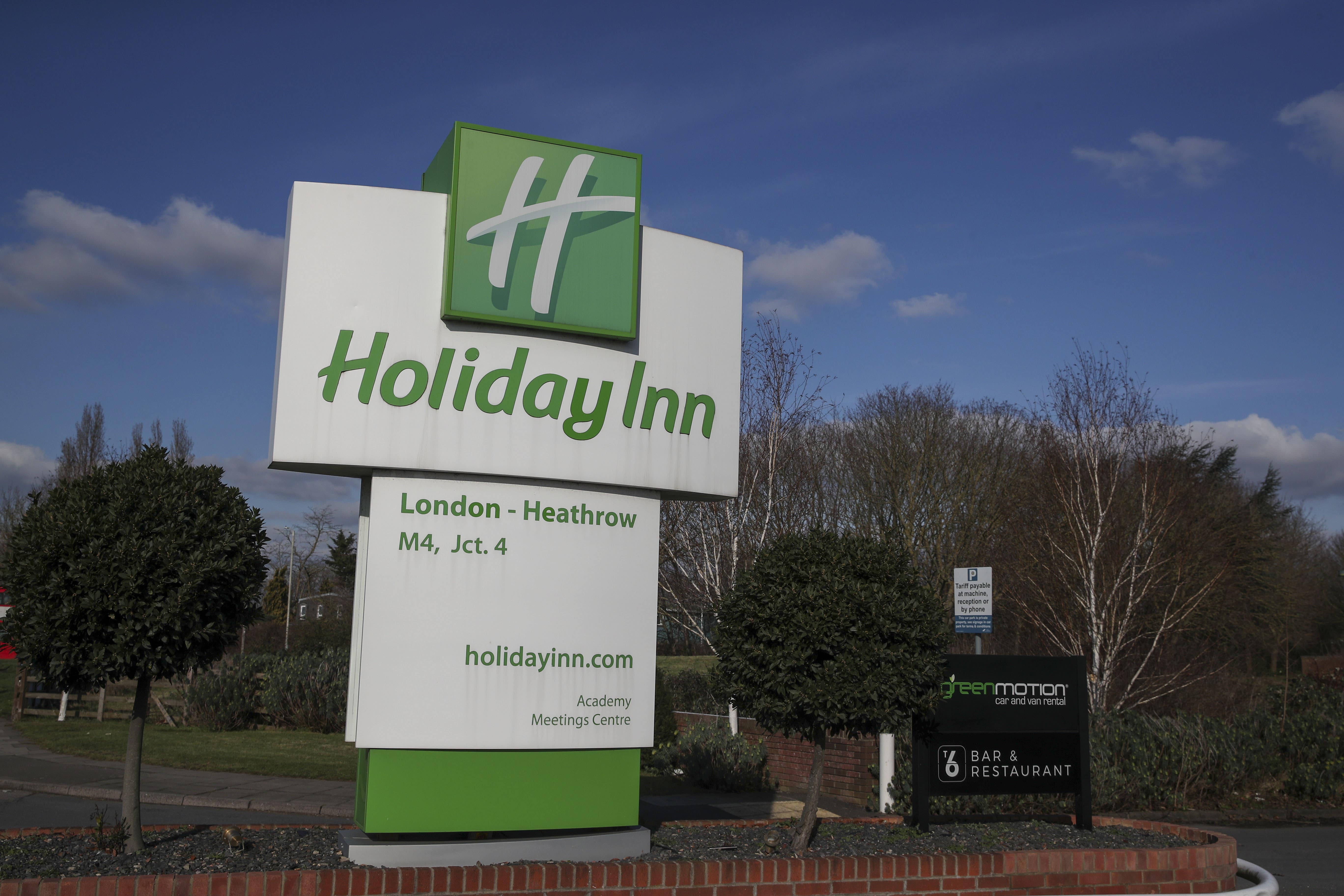 Holiday Inn owner IHG reported slower revenue growth (Steve Parsons/PA)