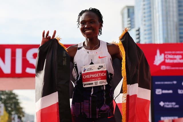 <p>Ruth Chepngetich has admitted the anti-doping violation</p>