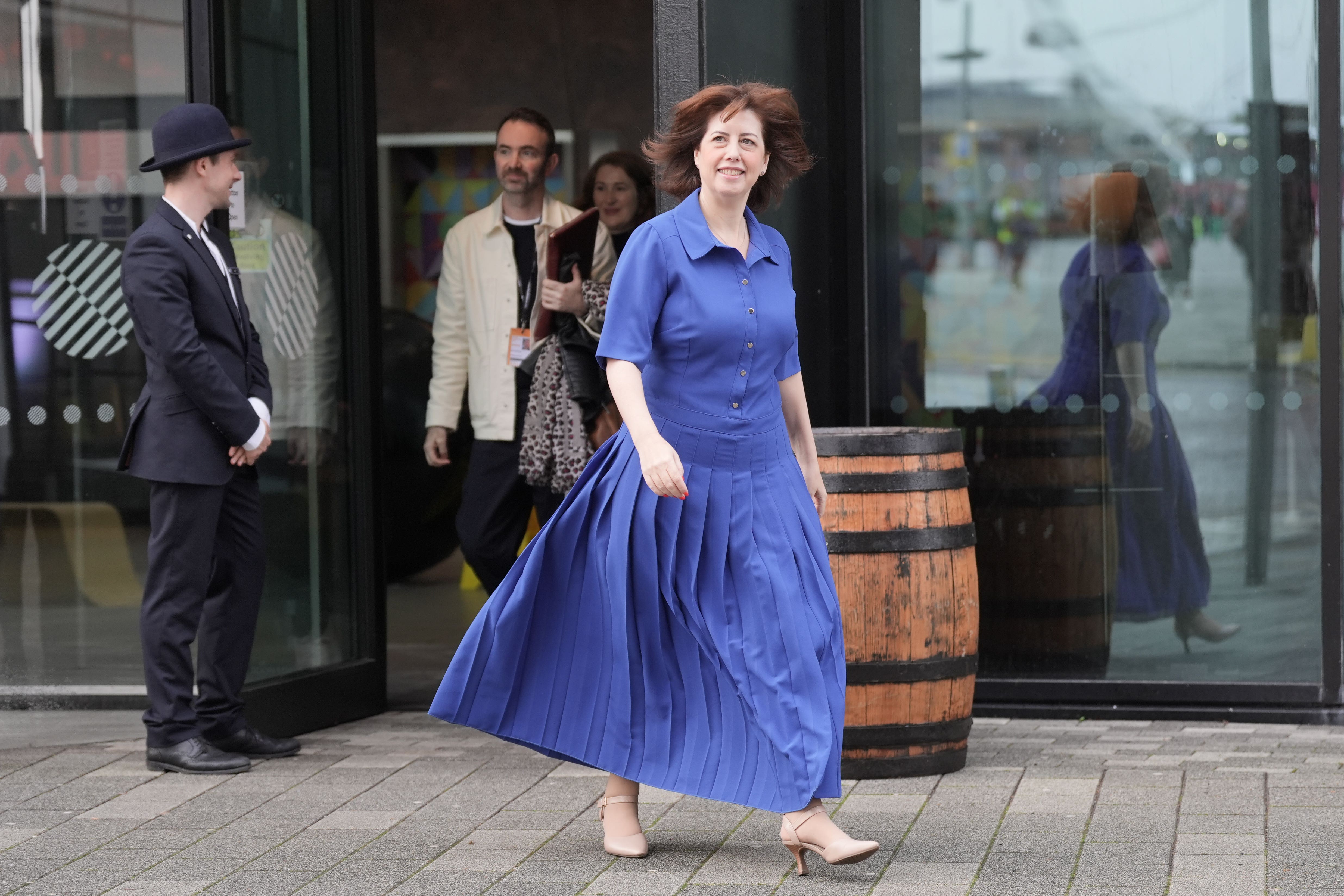 Lucy Powell is expected to become Labour’s new deputy leader when the results of a party ballot are announced on Saturday (Stefan Rousseau/PA)