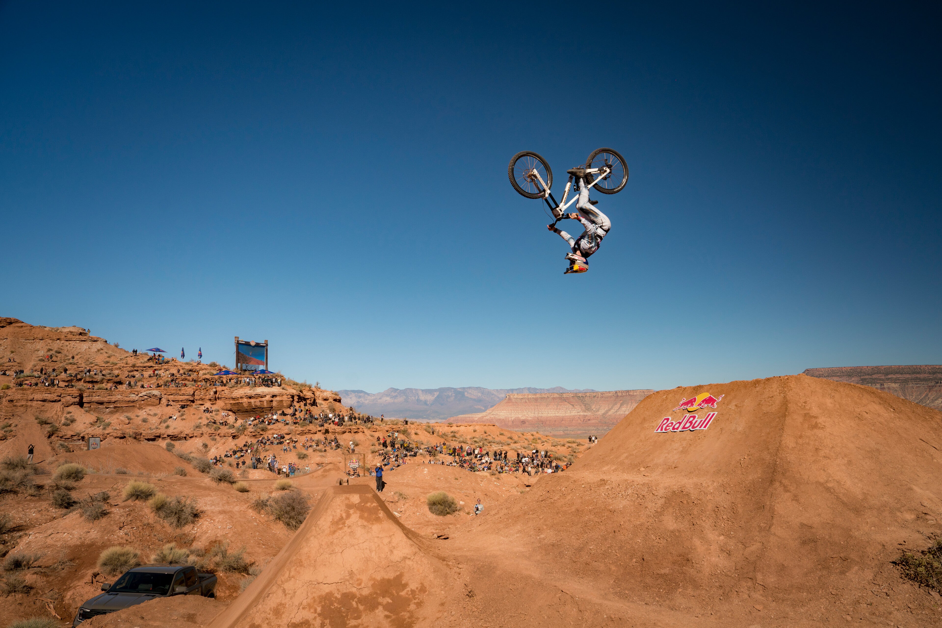 <p>Hannah Bergemann completes her silver medal-winning run at Red Bull Rampage 2025</p>