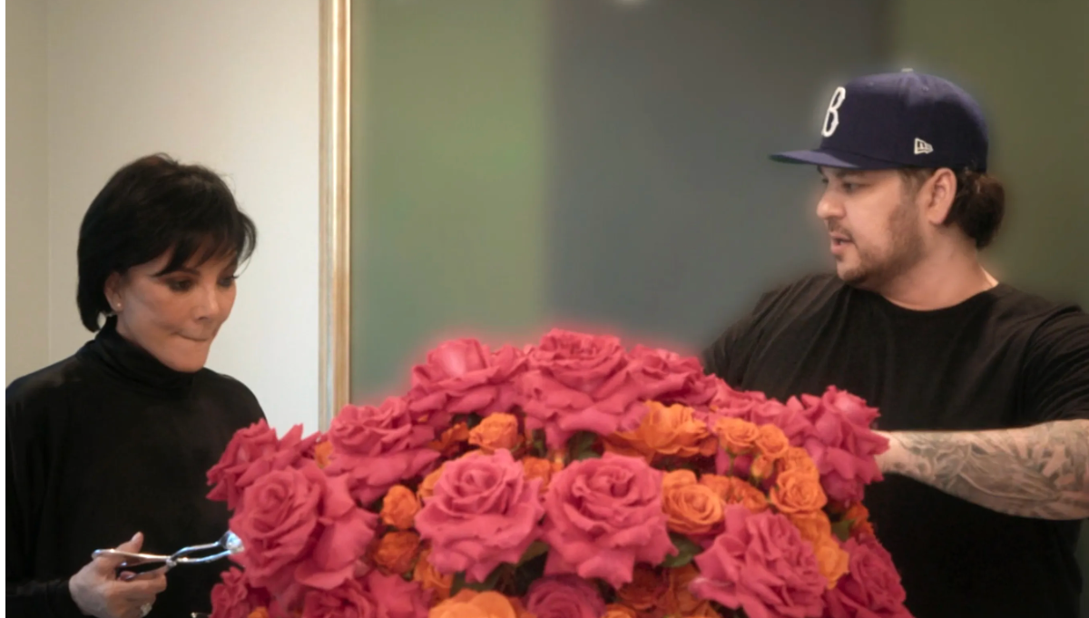 Rob appeared on camera to attend one last get-together at Kris’s house before it gets sold