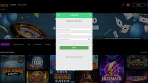 The registration process is simple on Kachingo, with just two basic steps