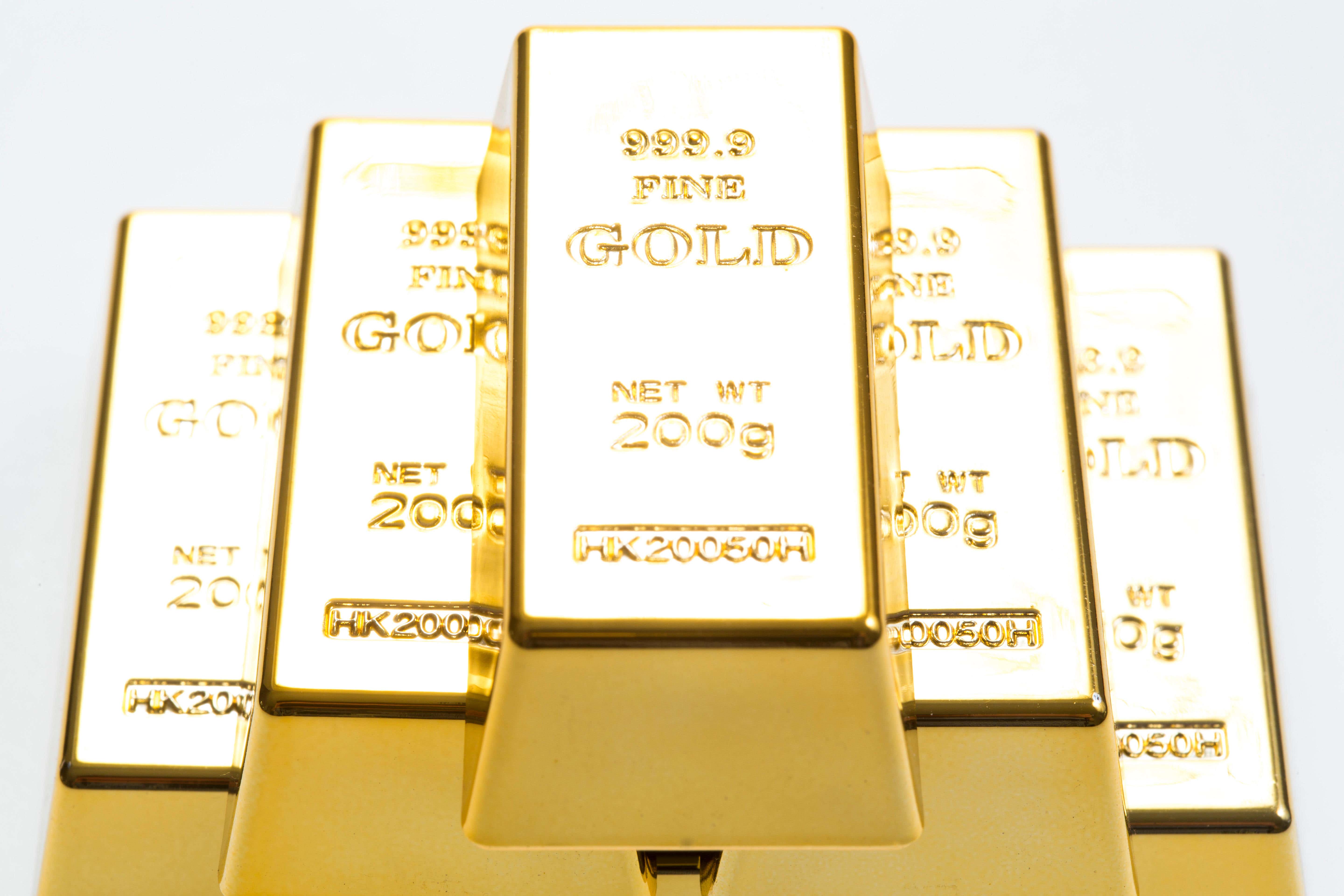 The surging price of gold helped the stock exchange to a record day (Alamy/PA)
