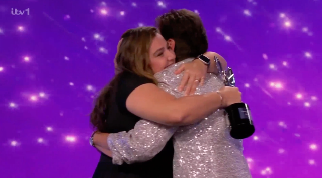 <p>Emotional moment Sally Becker awarded Lifetime Achievement by woman she saved from war</p>