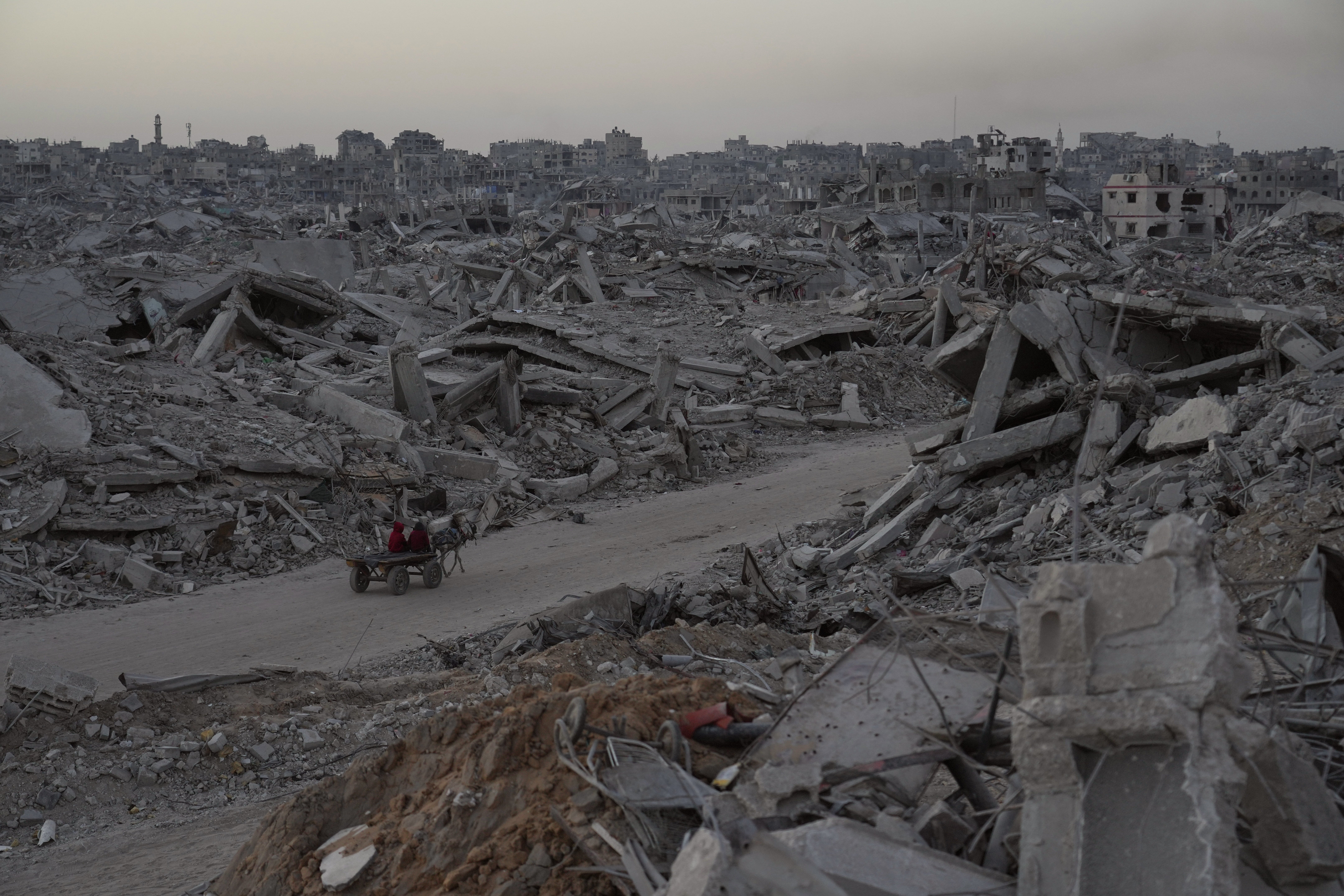Israel’s bombardment has destroyed or damaged more than 90 per cent of homes in Gaza