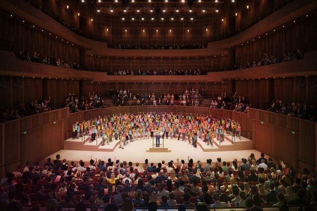 The Dunard Centre is expected to be complete by 2029 (David Chipperfield Architects/PA)