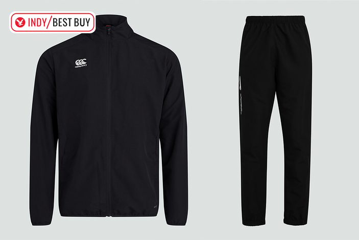 Best mens tracksuit IndyBest review Canterbury Club track jacket and cuffed stadium pant